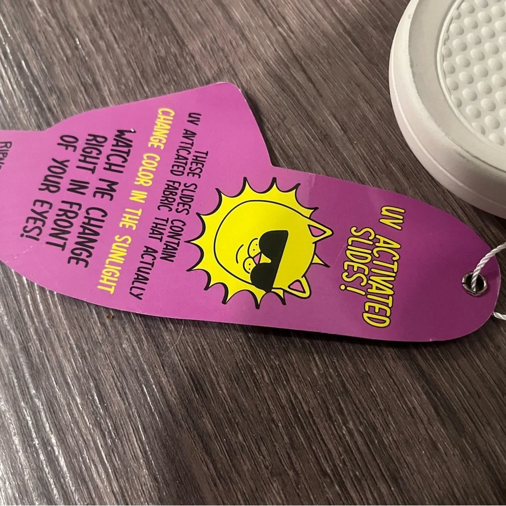 Rip N Dip - LORD NERMAL SLIDES UV ACTIVATED (BLUE/FUSCHIA)